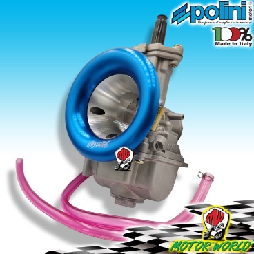 KIT CARBURATORE POLINI ø30 VALVOLA PIATTA + CORNETTO D'ASPIRAZIONE ERGAL VESPA