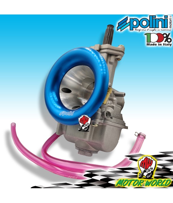 KIT CARBURATORE POLINI ø30 VALVOLA PIATTA + CORNETTO D'ASPIRAZIONE ERGAL VESPA