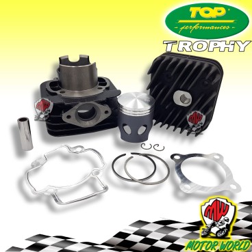 GRUPPO TERMICO CILINDRO TOP BLACK TROPHY D. 48 Piaggio Zip Fast Rider RST 50 2T