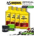 KIT TAGLIANDO BARDAHL XTC 10W50 + FILTRO ORIGINALE KAWASAKI Teryx  750 4x4
