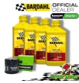 KIT TAGLIANDO BARDAHL XTC 10W40 + FILTRO ORIGINALE KAWASAKI Teryx  750 4x4
