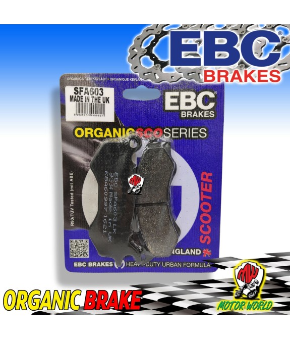 PASTIGLIE FRENO ANTERIORI EBC SFA603 SWM VAREZ 125 2020