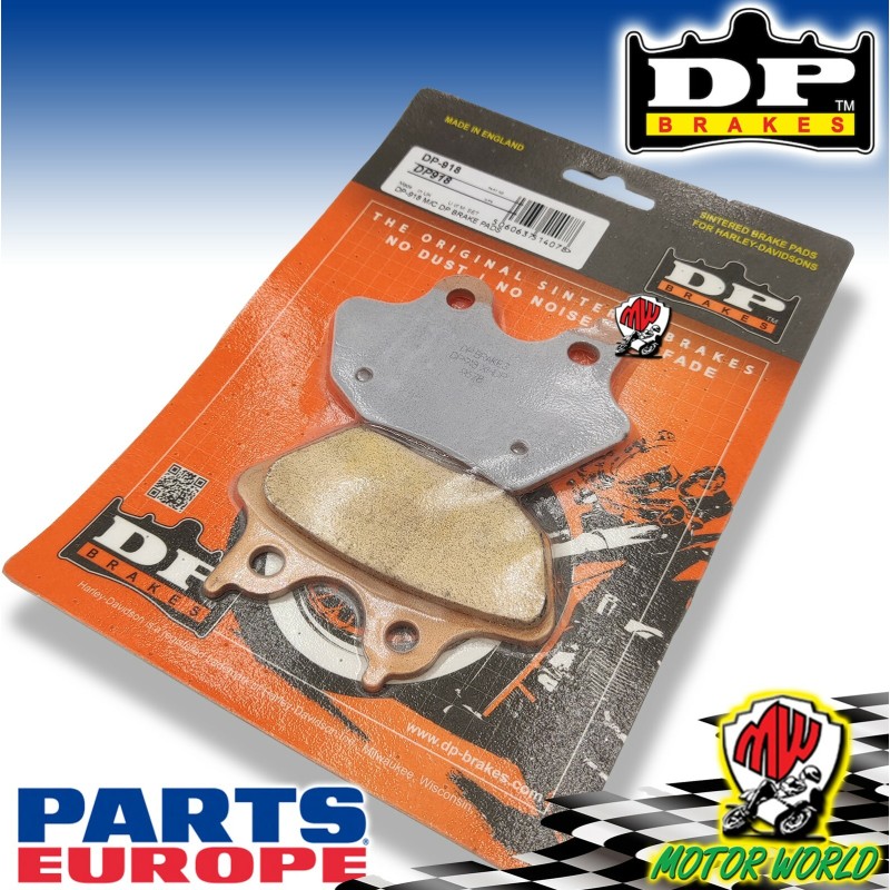 PASTIGLIE FRENO POSTERIORI DP BRAKES SINTERED HARLEY FLHR ROAD KING 1450