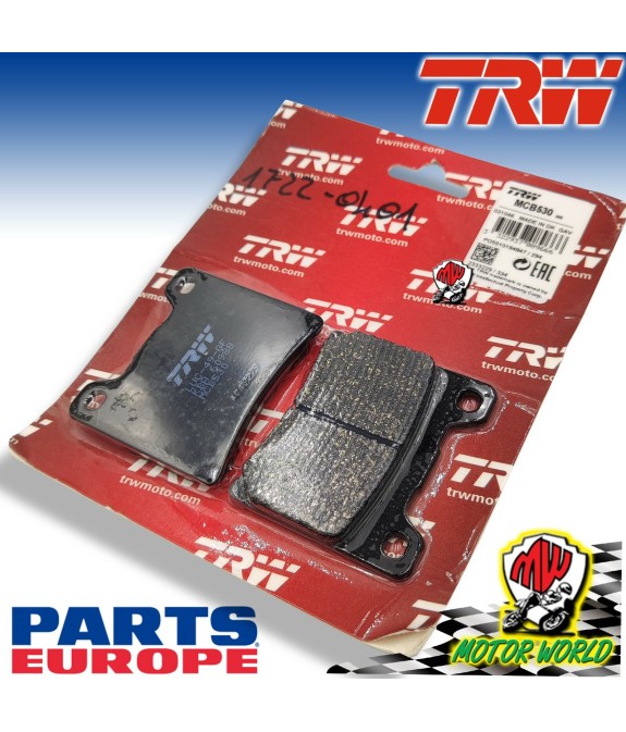 PASTIGLIE FRENO POSTERIORI TRW ORGANIC YAMAHA YZ-F RR-SP 750 1997 1998