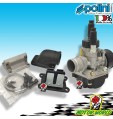 DELL'ORTO CARBURATORE ø 21 + KIT ASPIRAZIONE BIG VALVE MBK BOOSTER 50