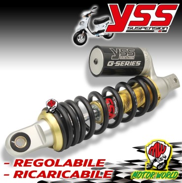 OK302-280T-01AL AMMORTIZZATORE POSTERIORE YSS 280mm  YAMAHA ZUMA 50 2T