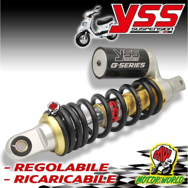OK302-280T-01AL AMMORTIZZATORE POSTERIORE YSS 280mm  YAMAHA ZUMA 50 2T