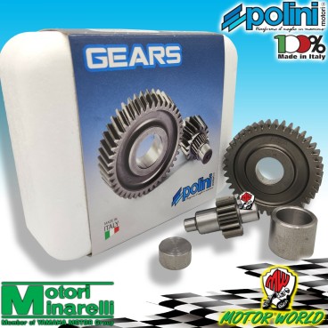 202.1321 INGRANAGGI SECONDARI POLINI Z 14/41 YAMAHA SLIDER 50