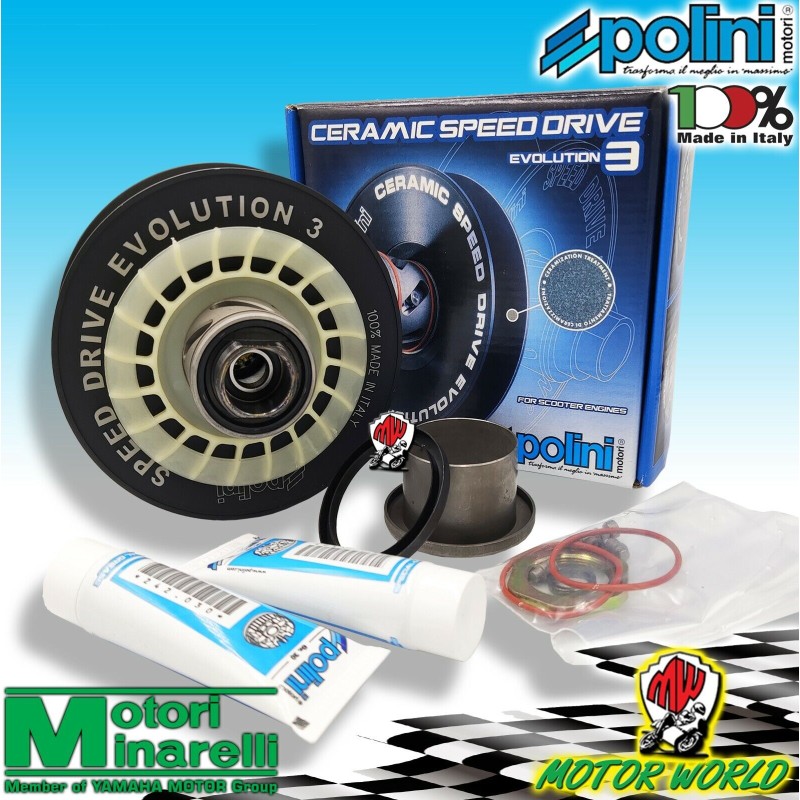 244.0574 CORRETTORE DI COPPIA POLINI EVOLUTION 3 PER MOTORI MINARELLI YAMAHA MBK