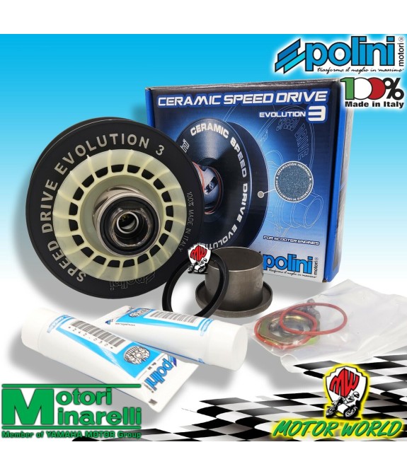 244.0574 CORRETTORE DI COPPIA POLINI EVOLUTION 3 PER MOTORI MINARELLI YAMAHA MBK