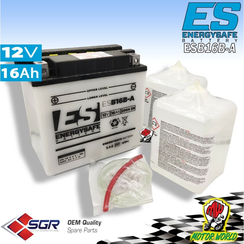 BATTERIA ES BATTERY ESB16B-A SUZUKI VS GLP Intruder 750 1990 1991