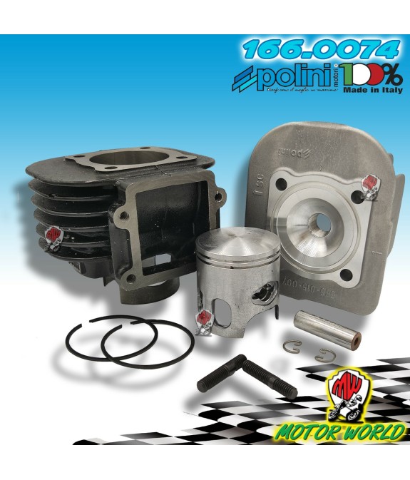 166.0074 GRUPPO TERMICO CILINDRO POLINI ITALJET SCOOP 2/3