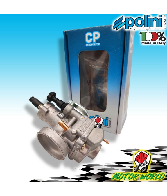 CARBURATORE 21 POLINI 201.2102 ATTACCO RIGIDO APRILIA 50 RS YAMAHA 50 TZR AM345