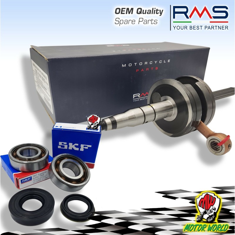 KIT REVISIONE ALBERO MOTORE VERTICALE CUSCINETTI PARAOLI MBK BOOSTER SPIRIT BW'S