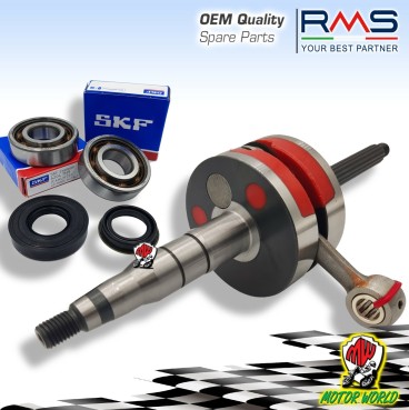 KIT REVISIONE ALBERO MOTORE SUPER RACING VERTICALE + CUSCINETTI MBK BOOSTER