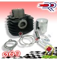 KIT CILINDRO DR DM 69 - 224 CC GHISA APE 501 601 CAR TM 703 SPINOTTO 18 + GABBIA