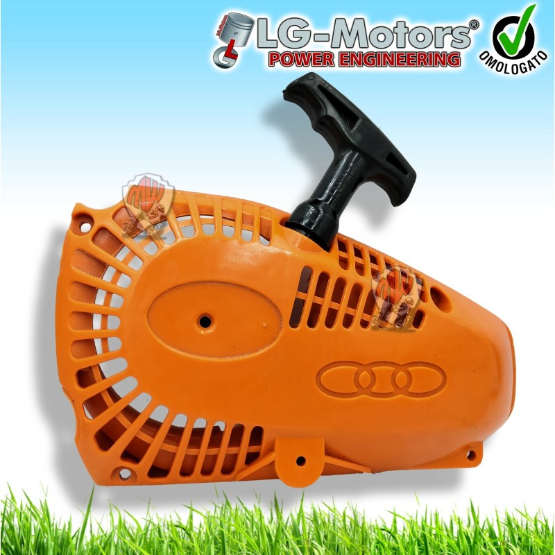 MOTORE A GAS MOTOSEGA RECOIL Puleggia Starter per 2500 25CC Pull Start tosaerba