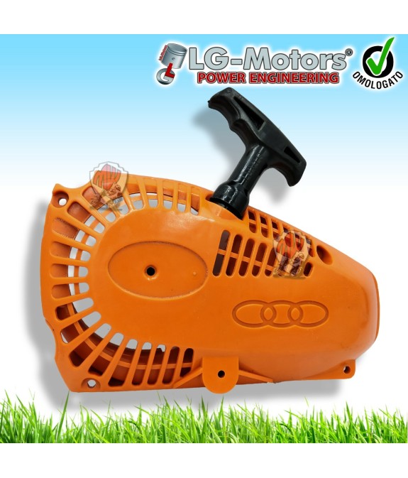 MOTORE A GAS MOTOSEGA RECOIL Puleggia Starter per 2500 25CC Pull Start tosaerba