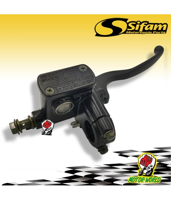 POMPA FRENO DESTRA FISSAGGIO Ø22 PISTONE Ø12.7MM  SIFAM
