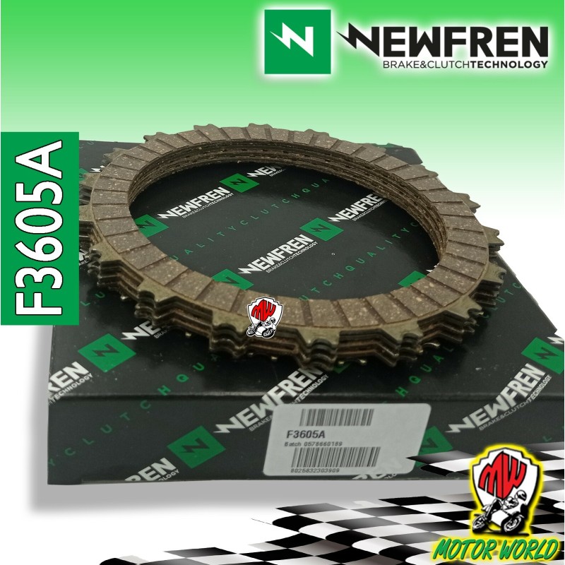 F3605A KIT DISCHI FRIZIONE NEWFREN