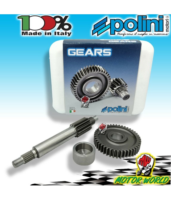 INGRANAGGI PRIMARI ALLUNGATI POLINI z 13/44 BENELLI 50 491 RACING 1998 1999 2000