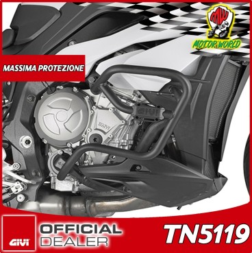 GIVI TN5119 PARAMOTORE TUBOLARE CRASHBAR BMW S 1000 XR 2015 2016 2017 2018 2019