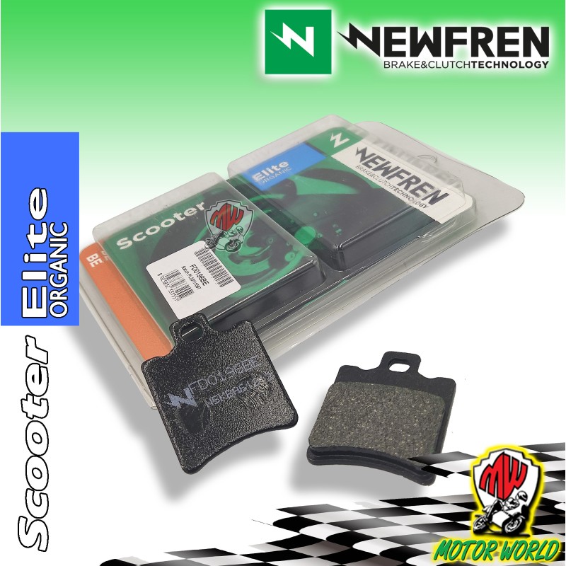 FD0196BE PASTIGLIE FRENO ANTERIORI NEWFREN YAMAHA ZUMA 50 DAL 1996 IN POI