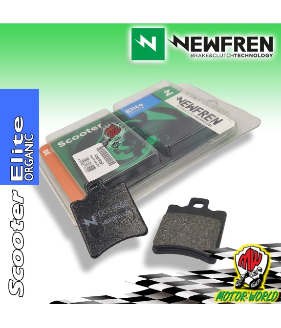 FD0196BE PASTIGLIE FRENO ANTERIORI NEWFREN YAMAHA ZUMA 50 DAL 1996 IN POI