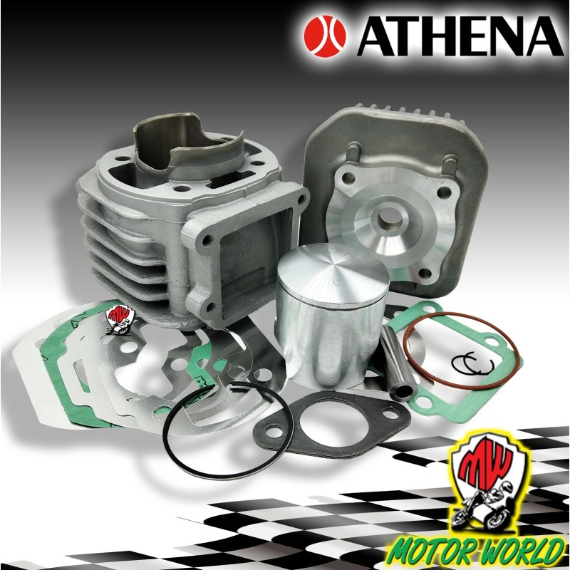 KIT CILINDRO BIG BORE ATHENA 80 CC Ø47,6 CORSA LUNGA YAMAHA ZUMA 50 2T