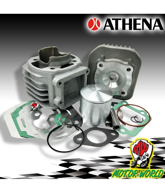 KIT CILINDRO BIG BORE ATHENA 80 CC Ø47,6 CORSA LUNGA YAMAHA ZUMA 50 2T