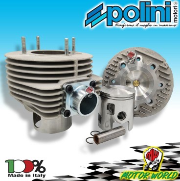 CILINDRO 177 POLINI ALLUMINIO GRUPPO TERMICO VESPA PX 125 150 COSA 125 150 63 Ø
