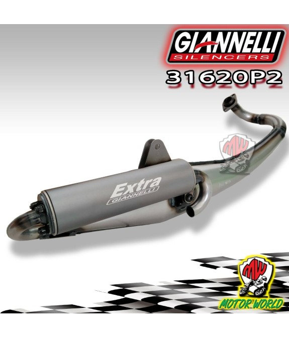 MARMITTA OMOLOGATA GIANNELLI EXTRA V2 PIAGGIO TYPHOON 50 2013
