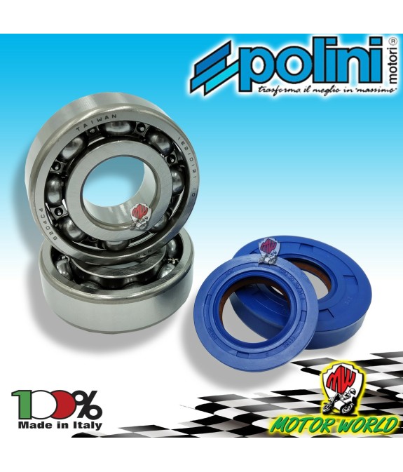 KIT CUSCINETTI REVISIONE ALBERO MOTORE POLINI HM DERAPAGE 2011 2012