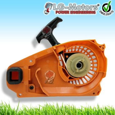 MOTORE A GAS MOTOSEGA RECOIL Puleggia Starter per 2500 25CC Pull Start tosaerba
