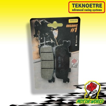 COPPIA PASTIGLIE FRENO ORGANICHE POSTERIORE YAMAHA X-MAX RA YP ABS MOMODESIGN
