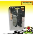 COPPIA PASTIGLIE FRENO ORGANICHE POSTERIORE YAMAHA X-MAX RA YP ABS MOMODESIGN