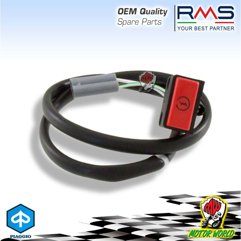 PULSANTE AVVIAMENTO PIAGGIO VESPA PX 200 E ELESTART 1987 1988 1989 1990