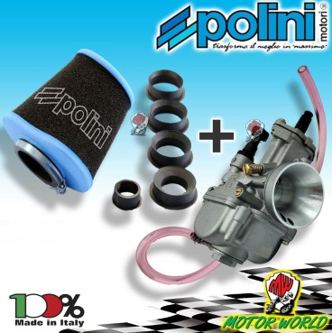 CARBURATORE POLINI PWK 26 MODIFICA 135 VESPA 50 SPECIAL R L N 125 ET3 PRIMAVERA