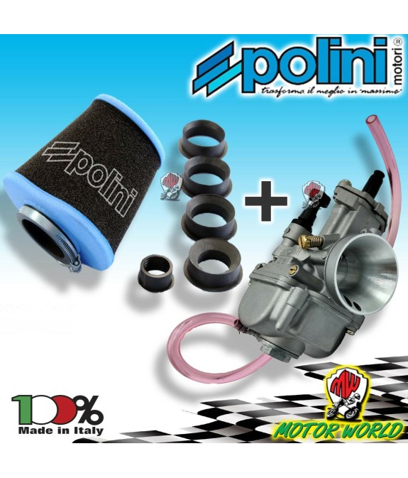 CARBURATORE POLINI PWK 26 MODIFICA 135 VESPA 50 SPECIAL R L N 125 ET3 PRIMAVERA