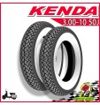 Coppia Gomme Kenda K333 fascia bianca 3.00-10 Piaggio Vespa PK 125 XL/ XL2