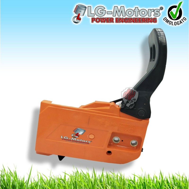 MANIGLIA FRENO CATENA - ARRESTO PER MOTOSEGA 4500 5200 45 CC 52 CC 55 CC 58 CC