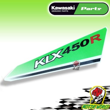 ADESIVO FIANCATA TABELLA POSTERIORE DESTRA ORIGINALE KAWASAKI KLX 450 R 2008