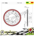 CORONA IN ACCIAIO SILENT OGNIBENE 43 DENTI YAMAHA YZF 1000 R1M 2018 2019 2020