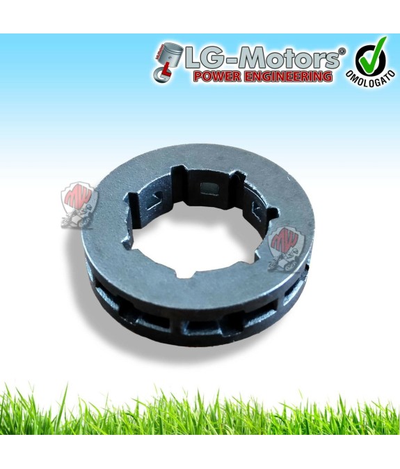 INGRANAGGIO PIGNONE CAMPANA MOTOSEGA 45 52 55 58 CC 4500 5200