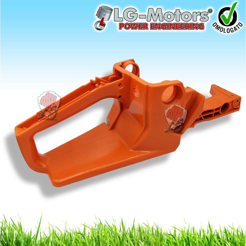 CARCASSA IMPUGNATURA SERBATOIO BENZINA OLIO COMPLETO MOTOSEGA DA 45 52 55 58 CC