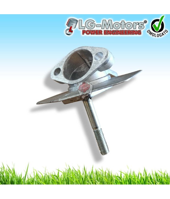 COLLETTORE ASPIRAZIONE ALLUMINIO MOTOSEGA 45 52 55 58 CC 4500 5200 GRANDE