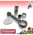 BIELLA ALBERO MOTORE COMPLETA IN ACCIAO WOSSNER KAWASAKI KX 100 2002