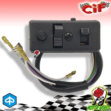 DEVIATORE INTERRUTTORE COMMUTATORE LUCI DEVIO-LUCI PIAGGIO VESPA 50 SPECIAL