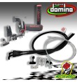 DOMINO COMANDO GAS ACCELERATORE RAPIDO + CAVI UNIVERSALI per TUTTE le MOTO CROSS