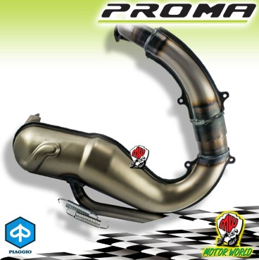 MARMITTA PROMA PER MODIFICA A 130 VESPA 50 SPECIAL R L N 125 ET3